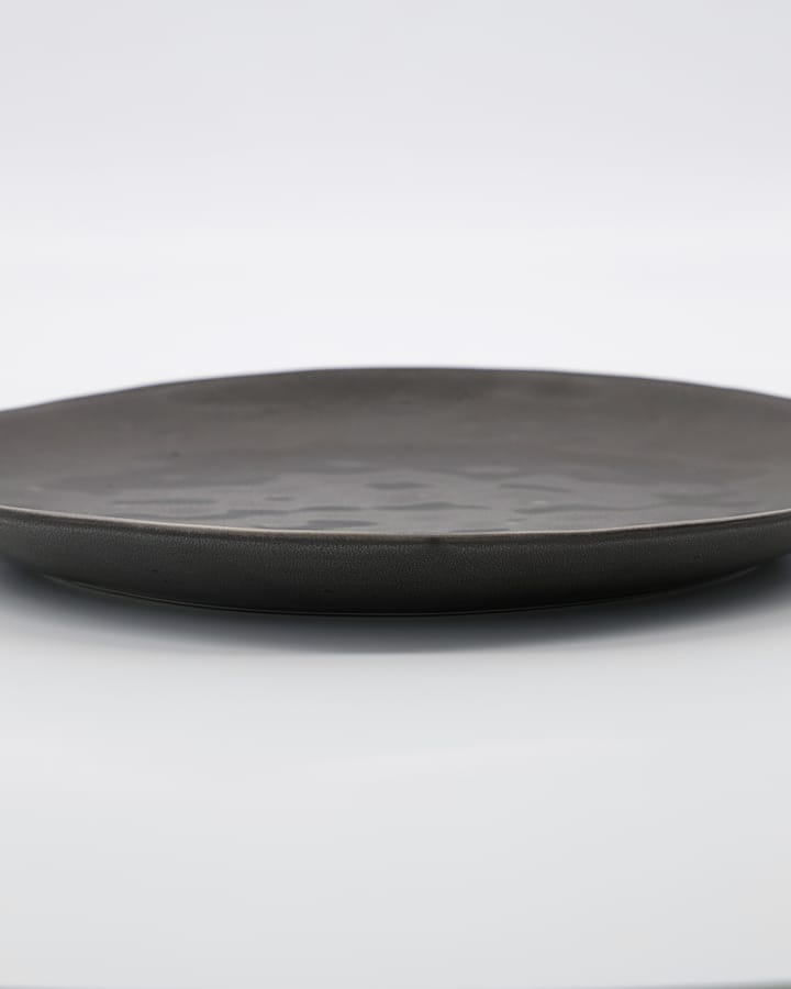 Plato de cena Rustic Ø27,5 cm, gris oscuro House Doctor