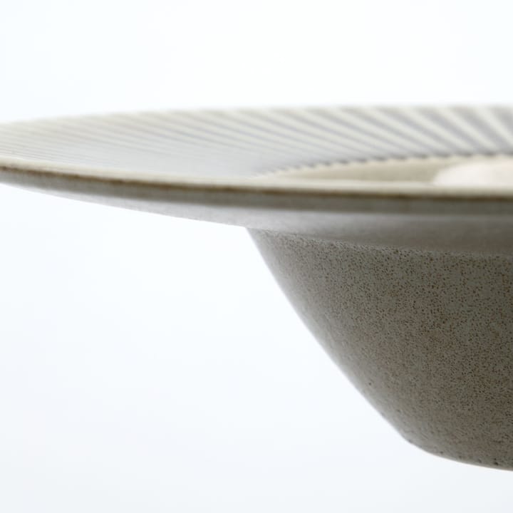 Plato de pasta Pleat Ø26 cm, Gris-marrón House Doctor