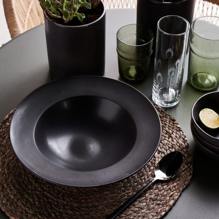 Plato de pasta Rustic Ø26 cm, Gris oscuro House Doctor
