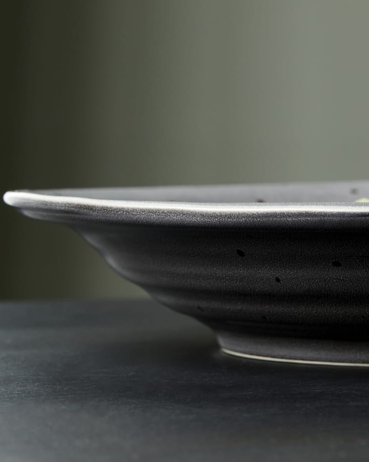 Plato de sopa Rustic Ø25 cm, gris oscuro House Doctor