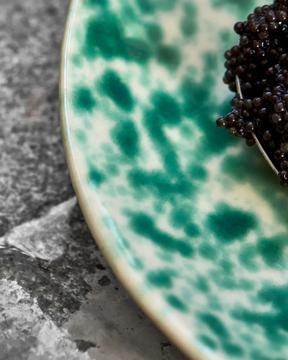 Plato Diva Ø16 cm, Verde House Doctor