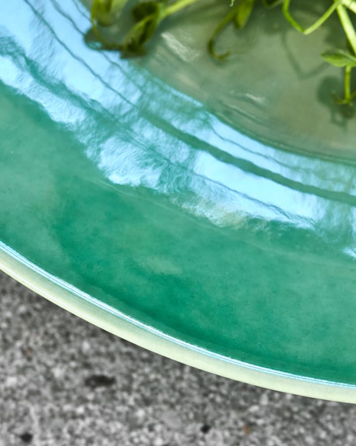 Plato Diva Ø28 cm, Verde House Doctor