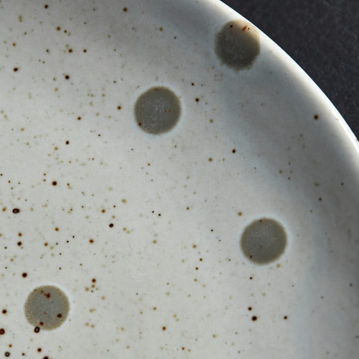 Plato Dots Ø19,5 cm, Beige House Doctor