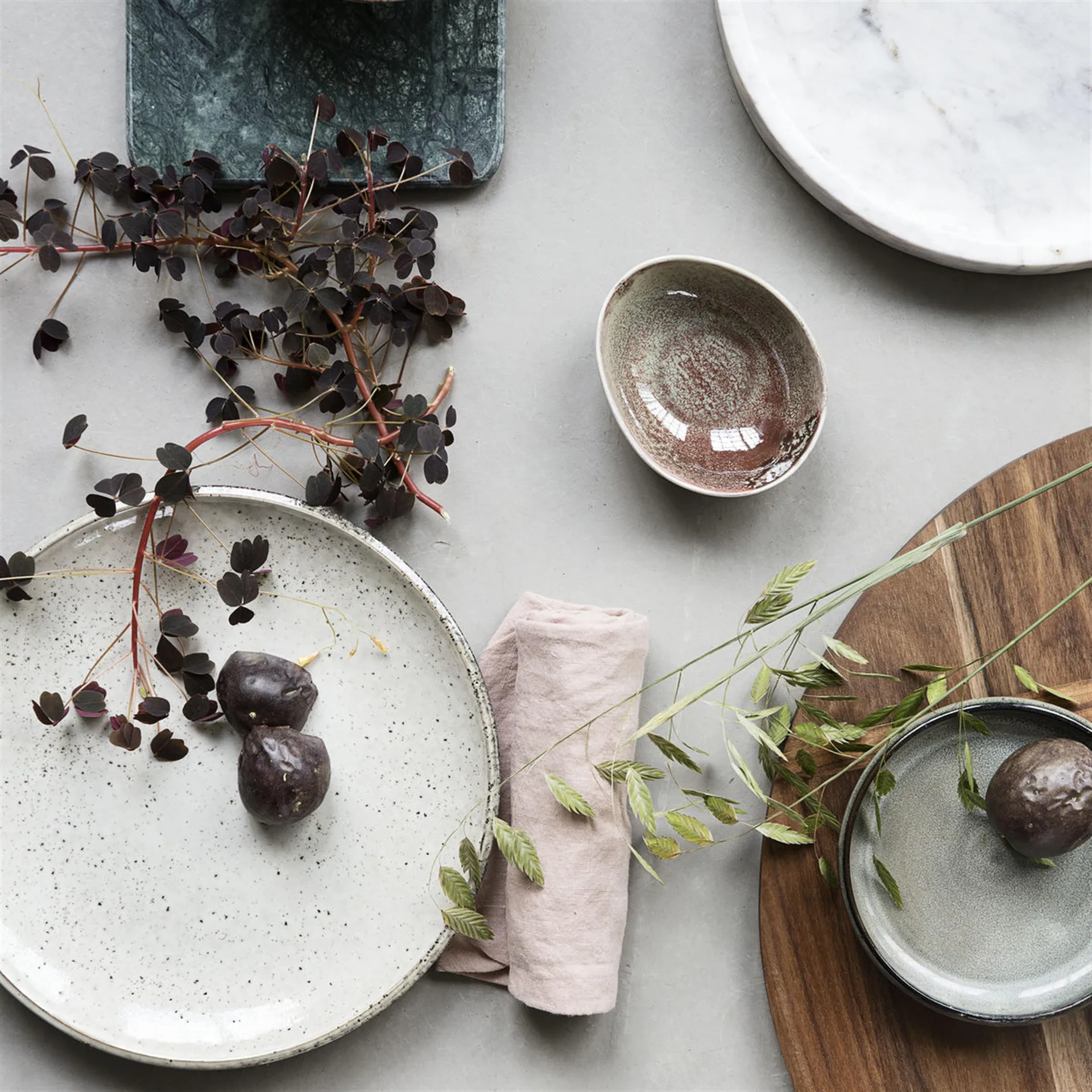 Plato Lake gris, 15,2 cm House Doctor