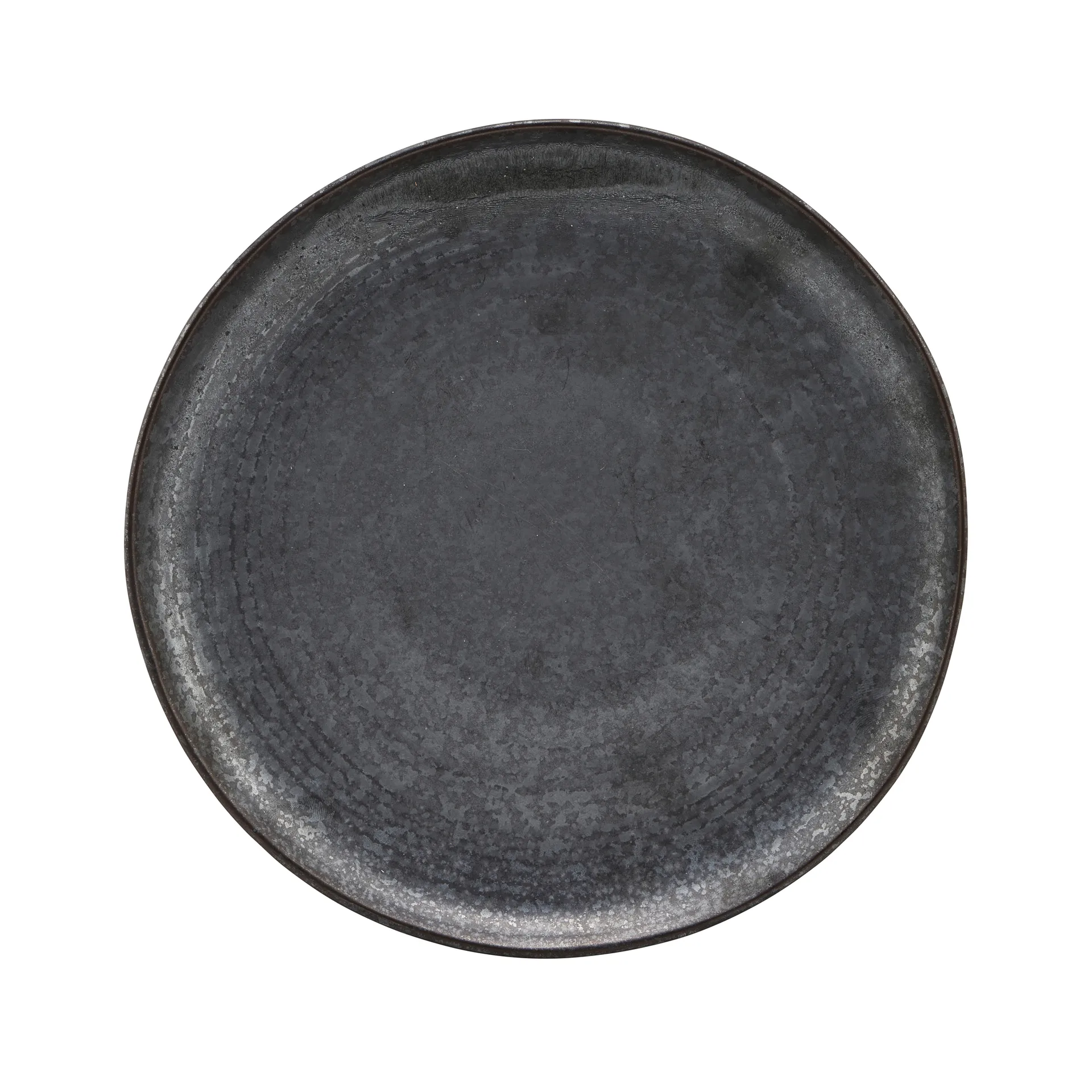 Plato para desayuno Pion Ø21,5 cm, negro-marrón House Doctor