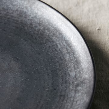Plato para desayuno Pion Ø21,5 cm - negro-marrón - House Doctor