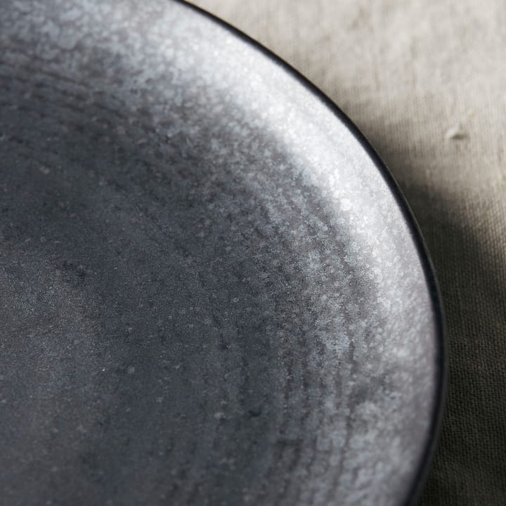 Plato para desayuno Pion Ø21,5 cm, negro-marrón House Doctor