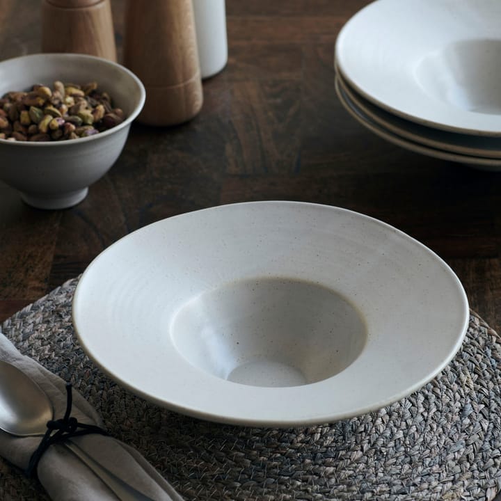 Plato para pasta Pion Ø25 cm, gris-blanco House Doctor