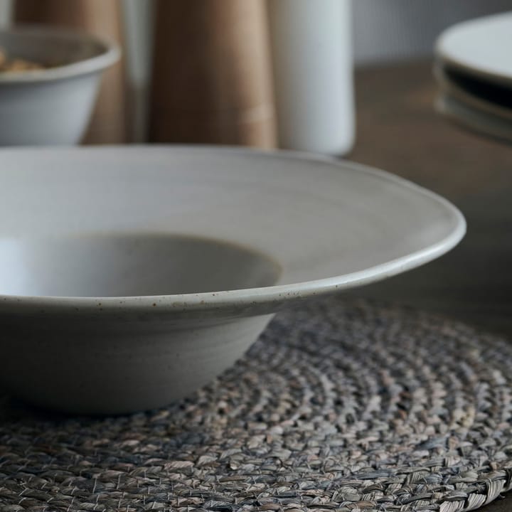 Plato para pasta Pion Ø25 cm, gris-blanco House Doctor