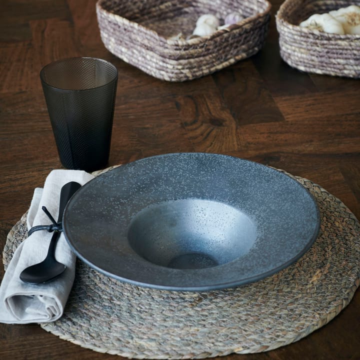 Plato para pasta Pion Ø25 cm, negro-marrón House Doctor