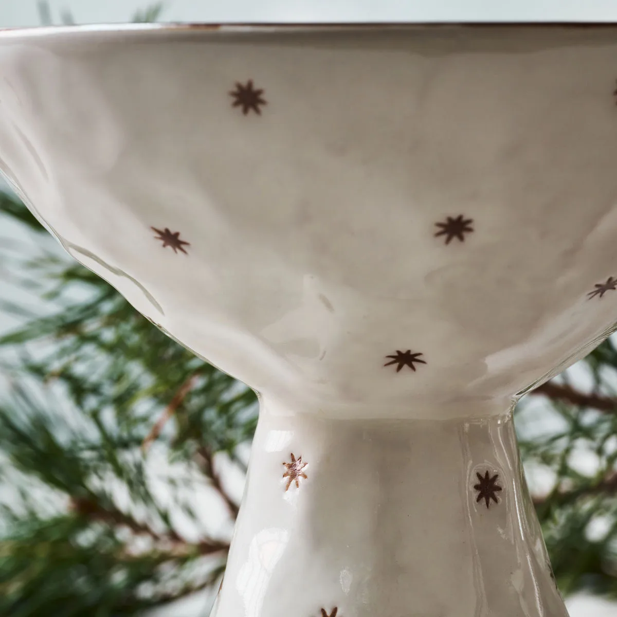 Plato para tarta Starry Ø15 cm, Blanco House Doctor