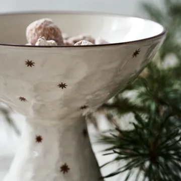 Plato para tarta Starry Ø15 cm - Blanco - House Doctor