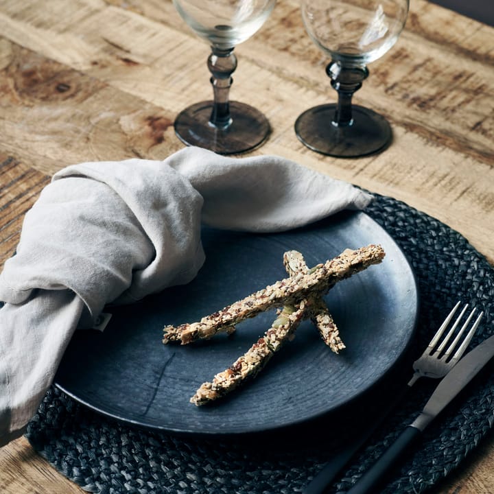 Plato Pion Ø28,5 cm, negro-marrón House Doctor