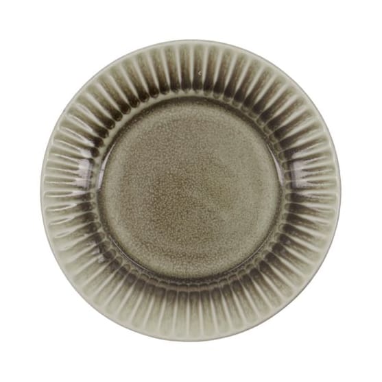 Plato Pleat Ø16 cm - Gris-marrón - House Doctor