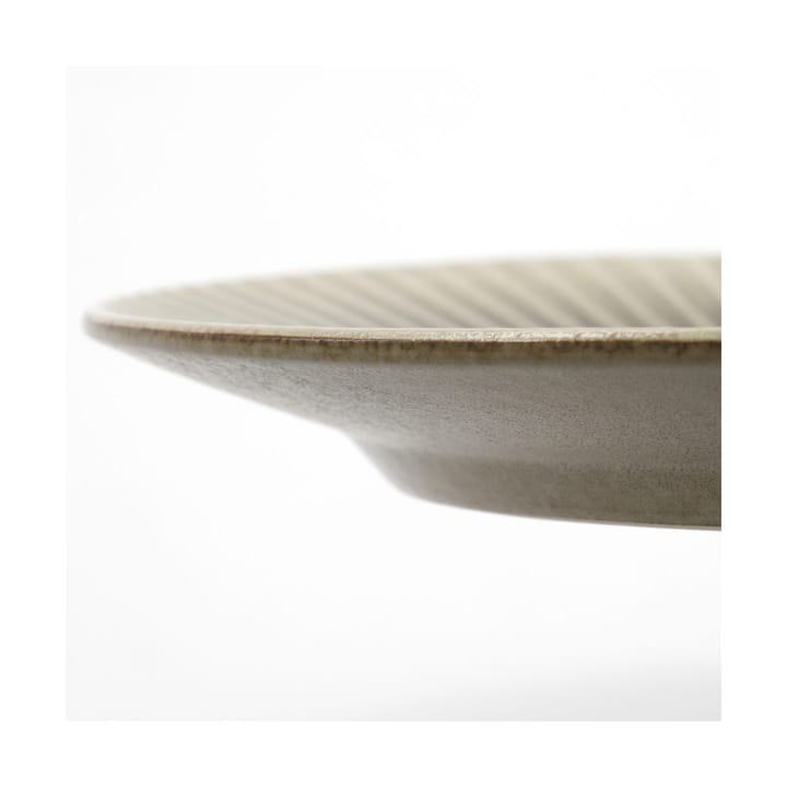 Plato Pleat Ø27 cm, Gris-marrón House Doctor