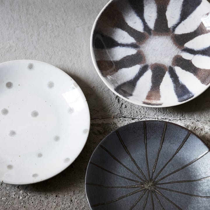 Plato Suns Ø15,7 cm, gris oscuro House Doctor