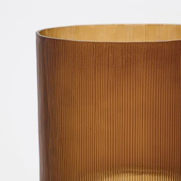 Portavelas Amka Ø10 cm - Amber - House Doctor