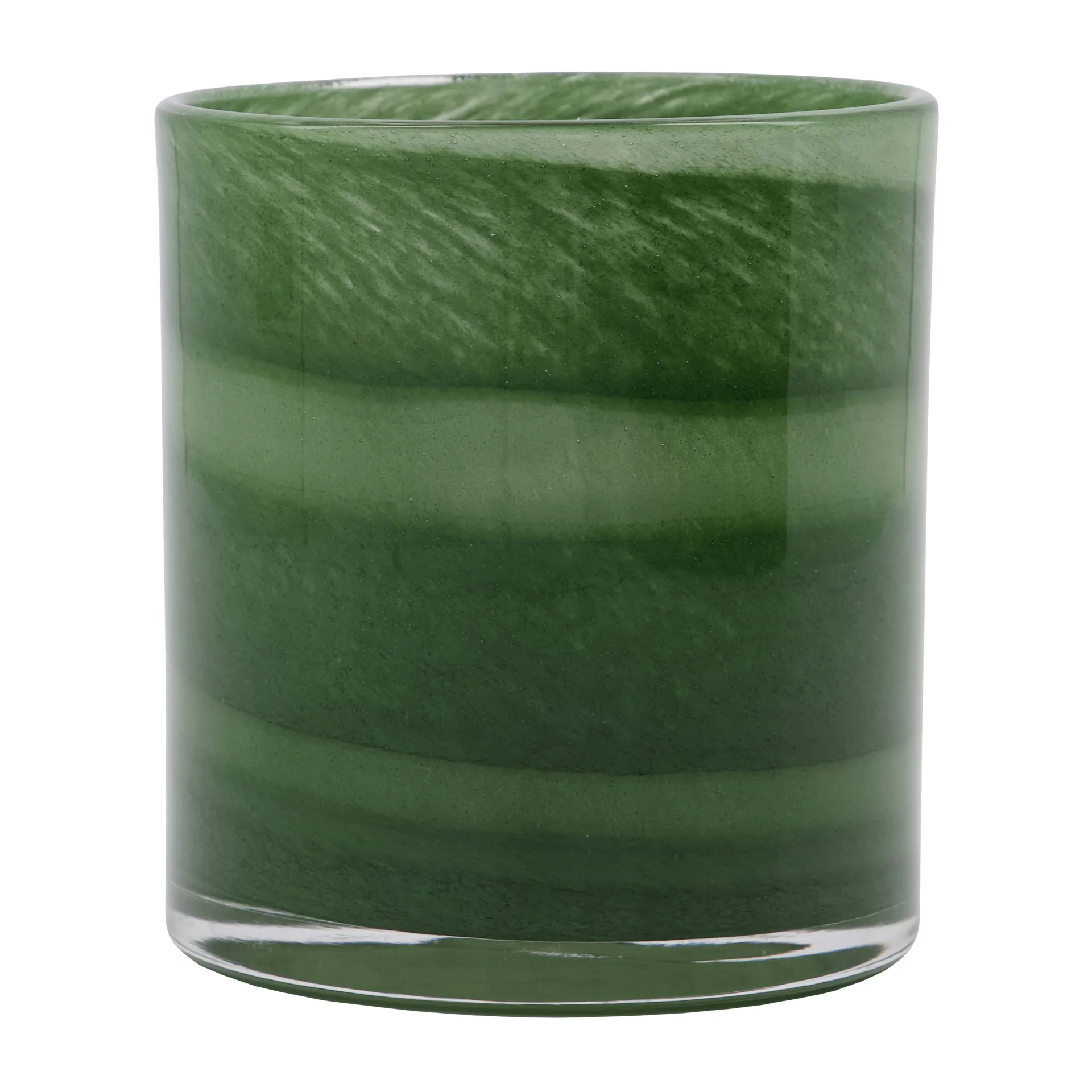 Portavelas Blur Ø9 cm, Verde House Doctor