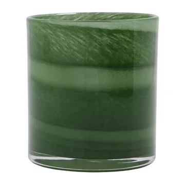 Portavelas Blur Ø9 cm - Verde - House Doctor