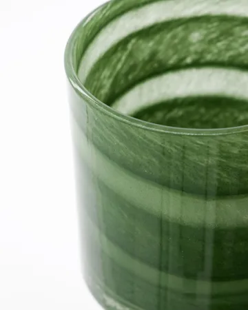 Portavelas Blur Ø9 cm - Verde - House Doctor
