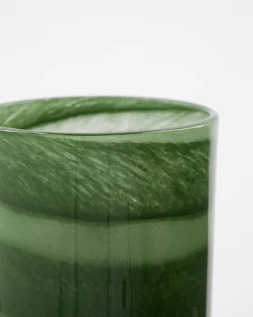 Portavelas Blur Ø9 cm - Verde - House Doctor