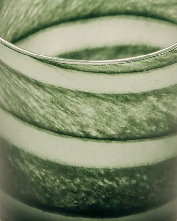 Portavelas Blur Ø9 cm - Verde - House Doctor