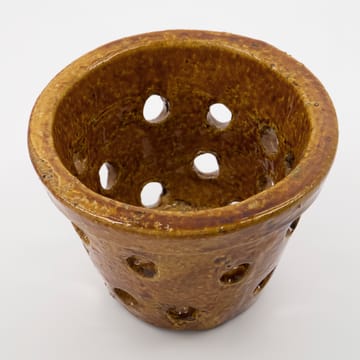 Portavelas Chau 11 cm - marrón oscuro - House Doctor