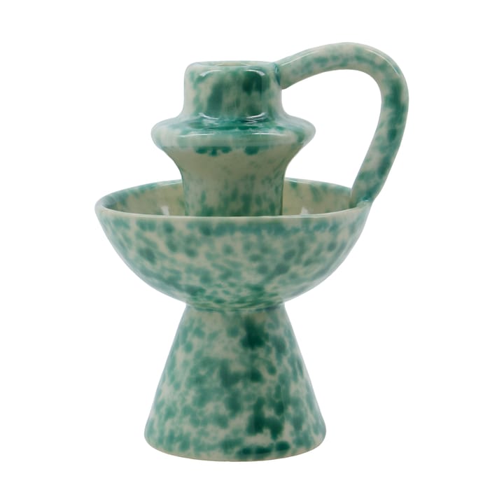 Portavelas Diva 14 cm - Verde - House Doctor