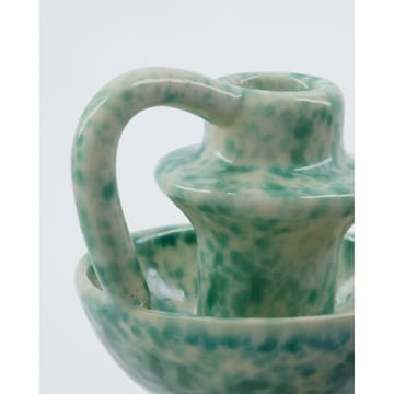 Portavelas Diva 14 cm - Verde - House Doctor