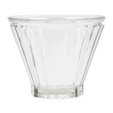 Portavelas Fren 9 cm - transparente - House Doctor