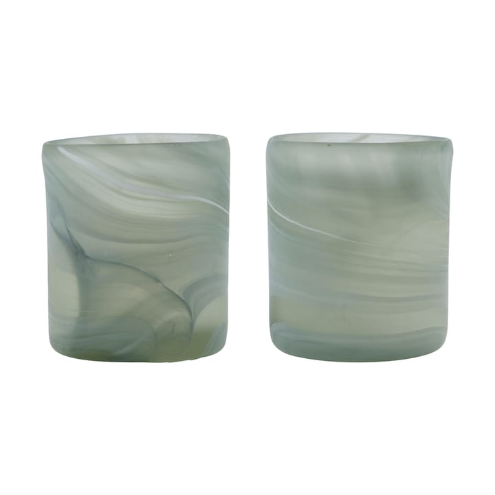 Portavelas Kae Ø7x8 cm - Gris - House Doctor