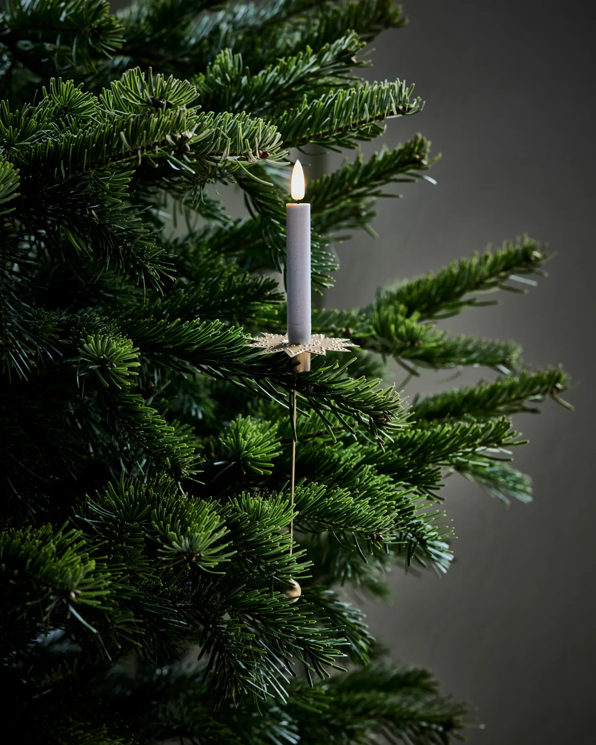 Portavelas Leaves 4 szt., Antiguo color latón House Doctor