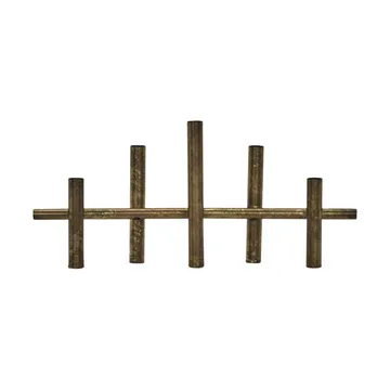 Portavelas Maxi 45 cm - Antiguo color latón - House Doctor