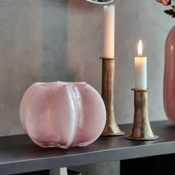 Portavelas Nixi 17,5 cm - Rosa - House Doctor