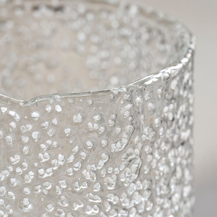 Portavelas Snow 10 cm, Transparente House Doctor
