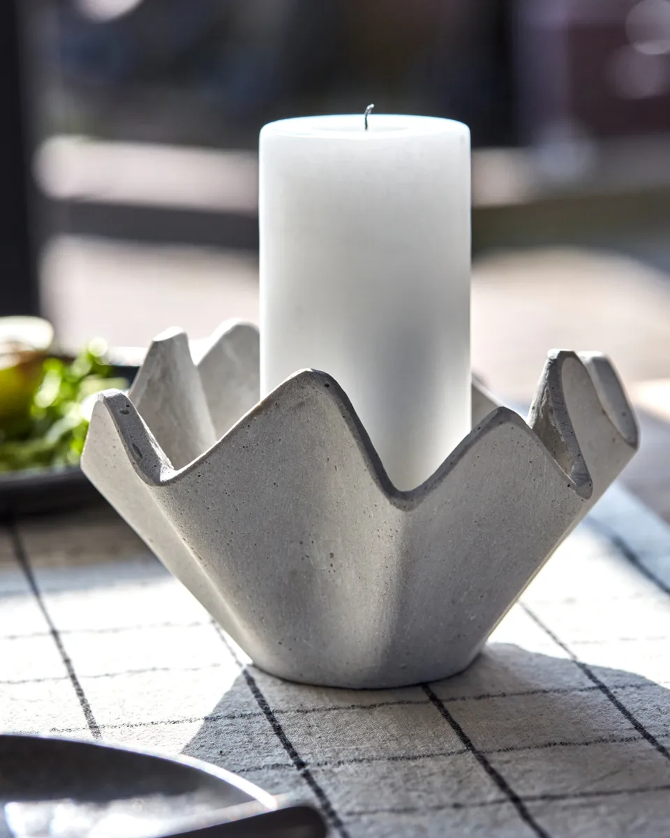 Portavelas Vaso, Gris House Doctor