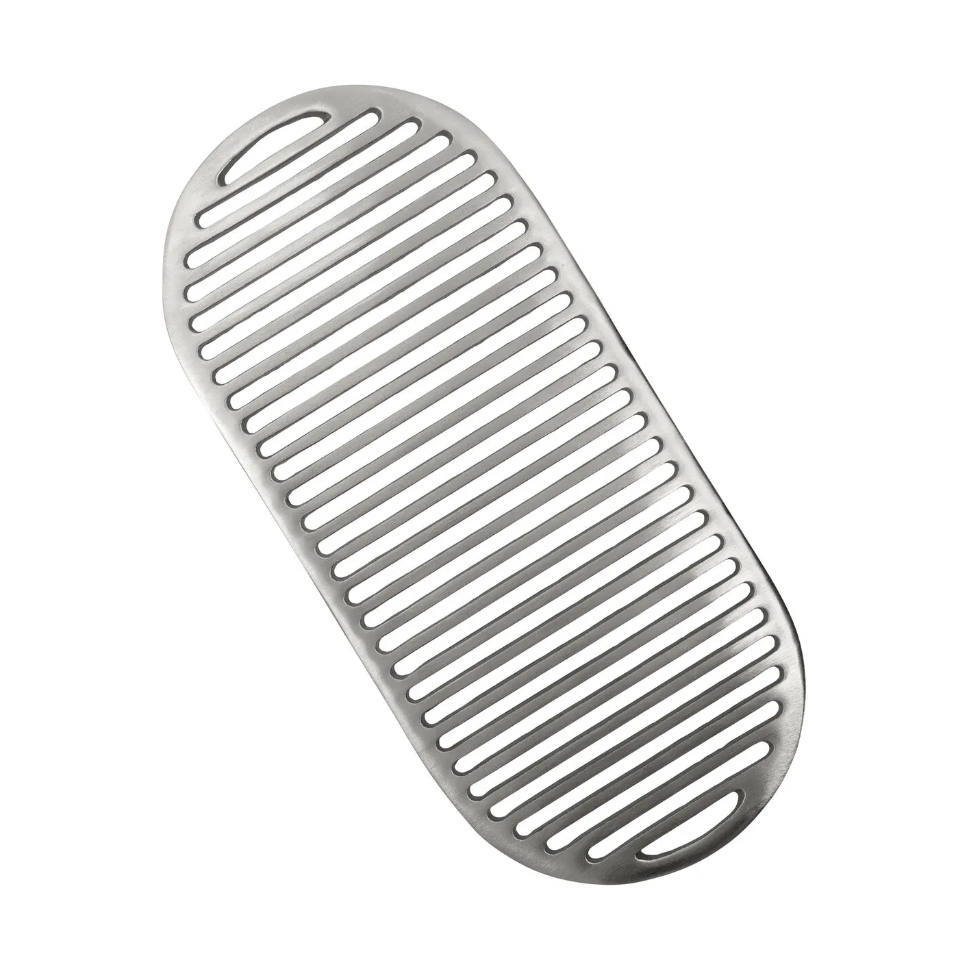 Posavasos Esme, Plata cepillada, 35,5x16 cm House Doctor