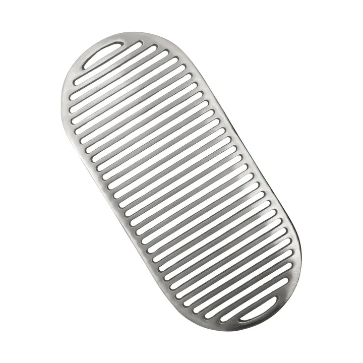 Posavasos Esme - Plata cepillada, 35,5x16 cm - House Doctor