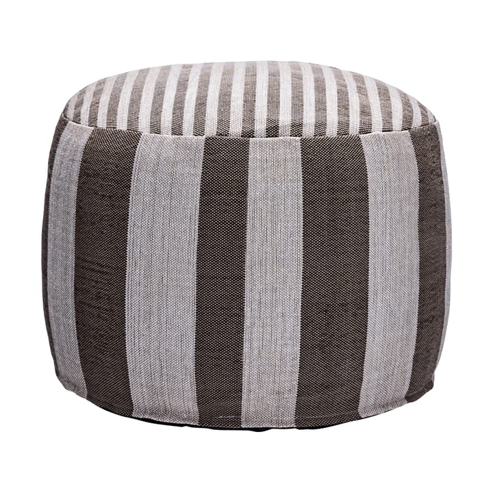 Puff Alfo 40xØ60 cm - Marrón-blanco - House Doctor