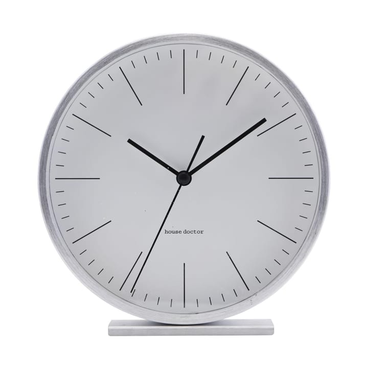 Reloj de mesa Hannah 15 cm - plata - House Doctor