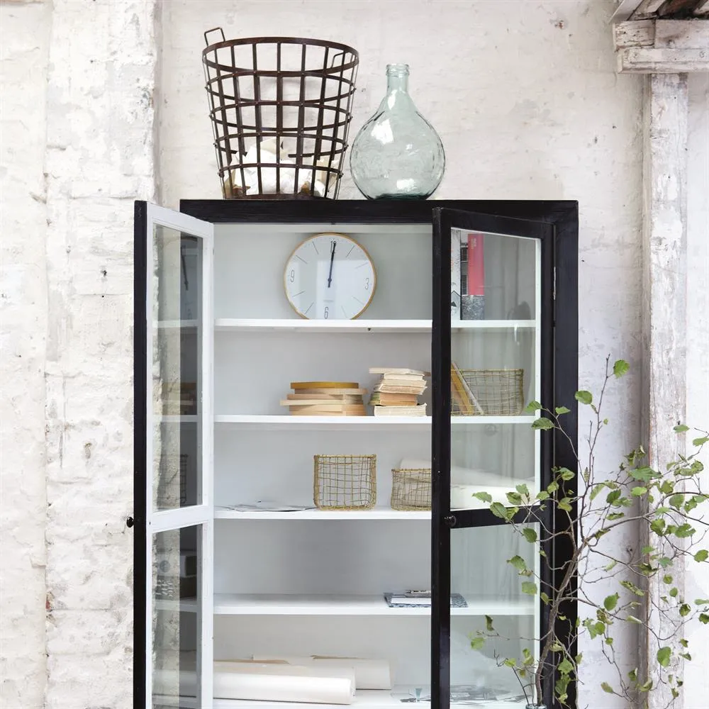 Reloj de pared Clock Couture, dorado House Doctor