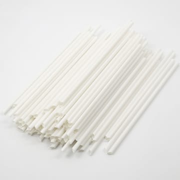 Save Set de 100 pajitas - blanco - House Doctor