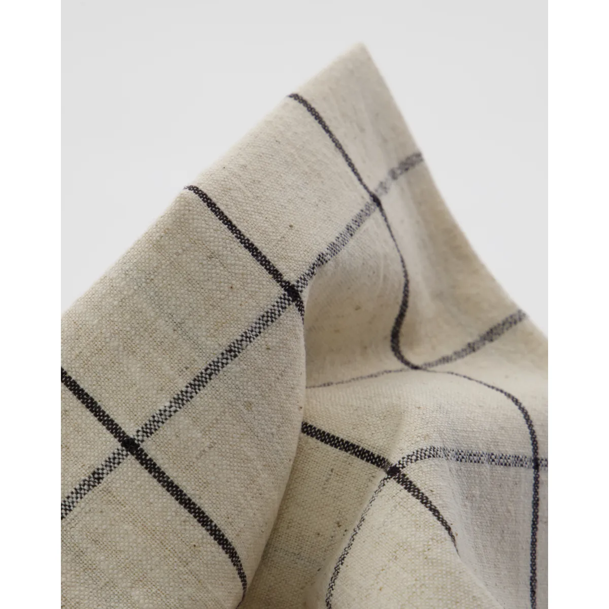 Servilleta Join 40x40 cm 4-pack, Negro-off white House Doctor