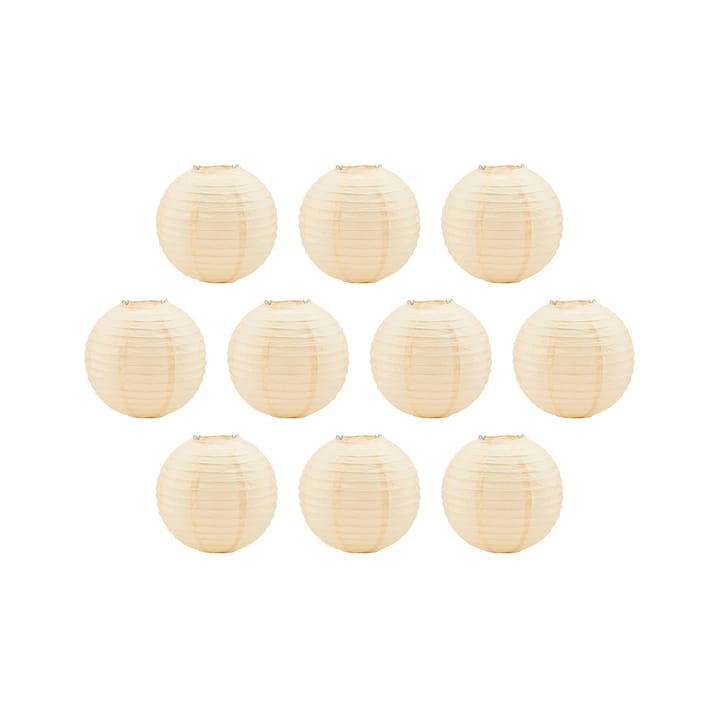Set de 10 pantallas de lámpara Soni sand - Ø15 cm - House Doctor