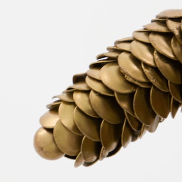 Set de 2 adornos para árbol de navidad Cone Ø6,5 cm - Dorado - House Doctor