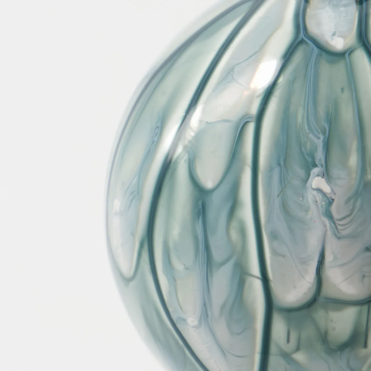 Set de 2 bolas para árbol de navidad Runy Ø8 cm, Azul claro House Doctor