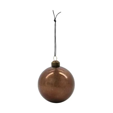 Set de 2 bolas para árbol de navidad Runy Ø8 cm - Marrón - House Doctor