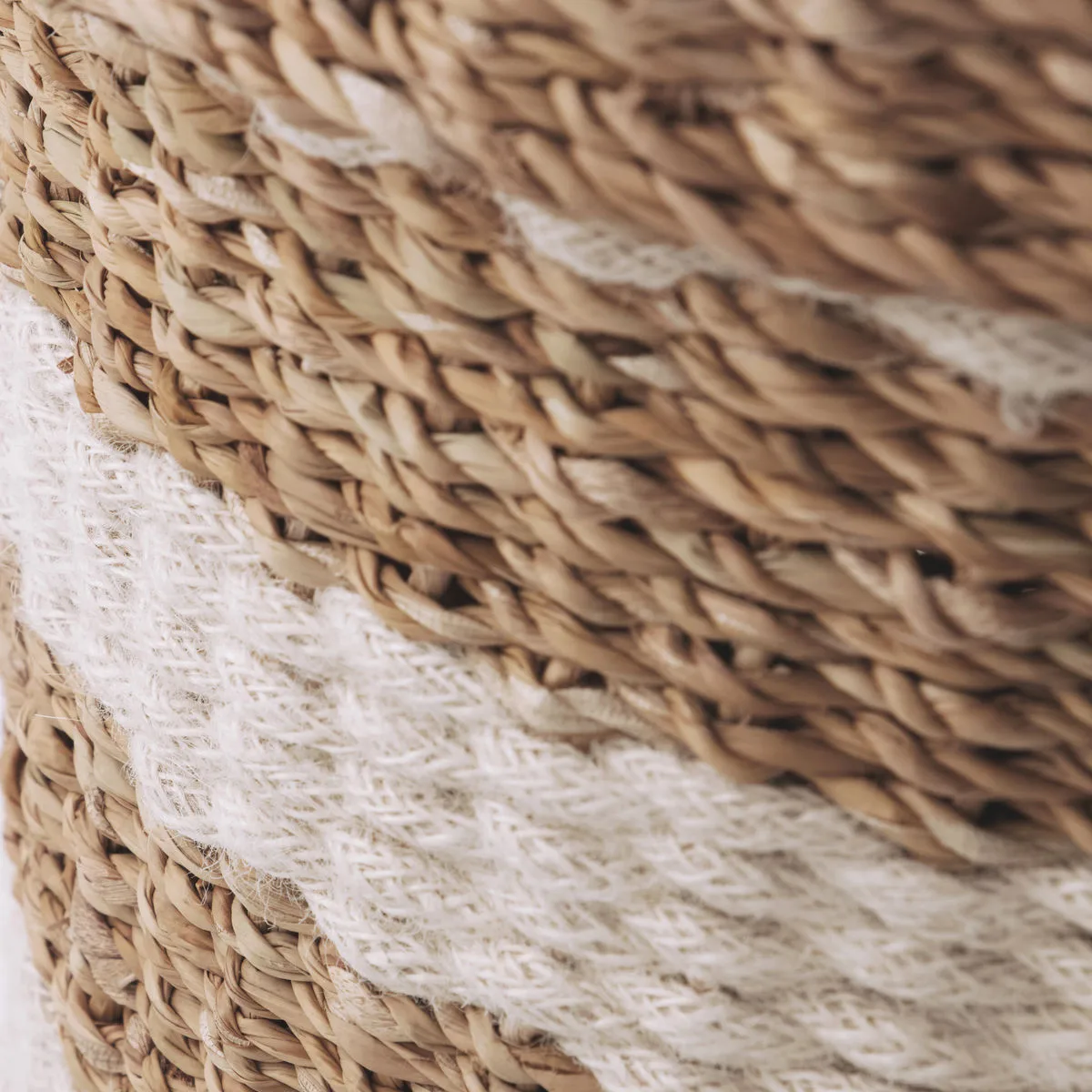 Set de 2 cestas de almacenaje Geet, Natural-marrón House Doctor