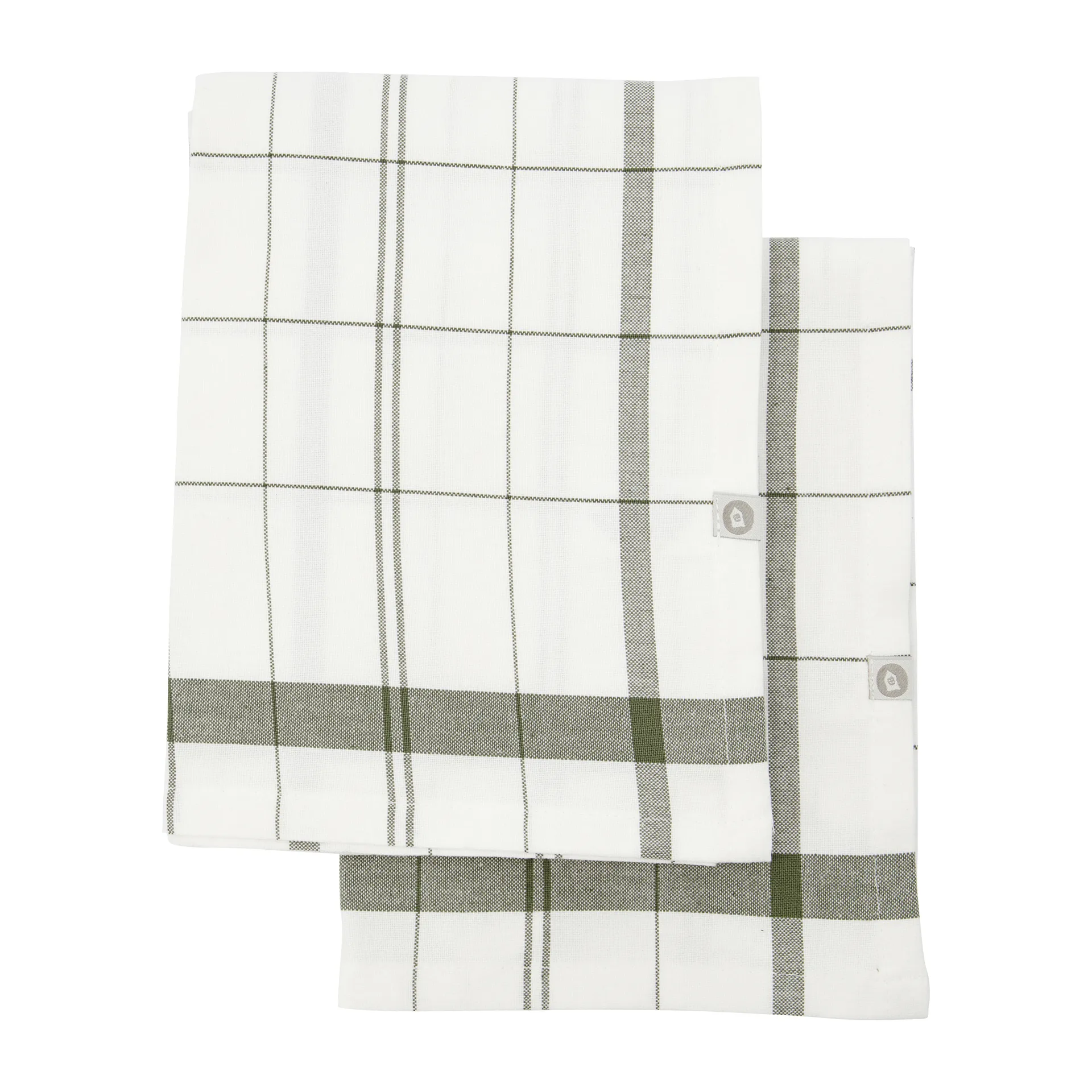 Set de 2 paños de cocina Chef 55x75 cm, verde House Doctor