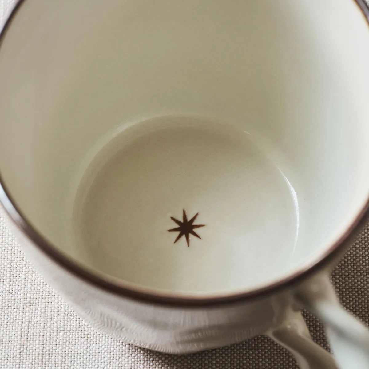 Set de 2 tazas Starry, Blanco House Doctor